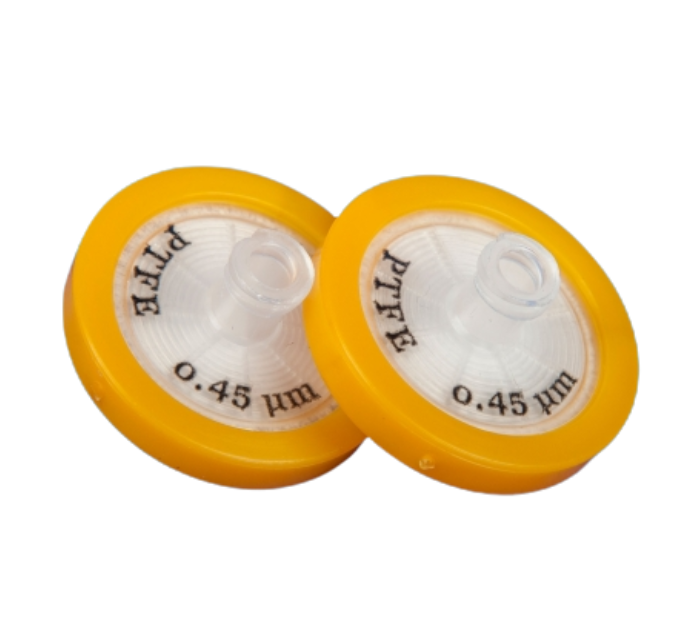 TLG Syringe Filter, Polytetrafluorethylene, PTFE (Hydrophobic)