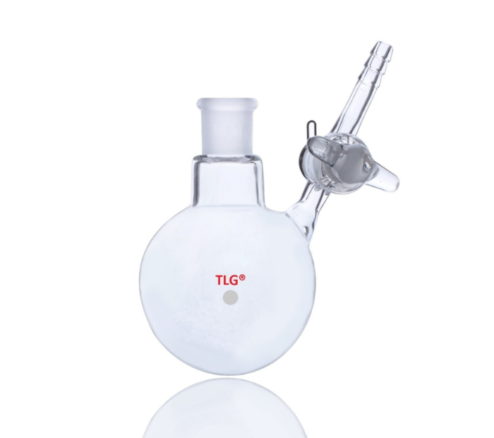 Flask, Reaction Tube, With Glass Stopcock