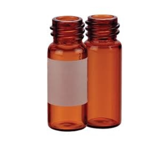 Amber Screw Thread Glass Chromatography Vials